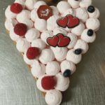 Aardbei harten vlaai